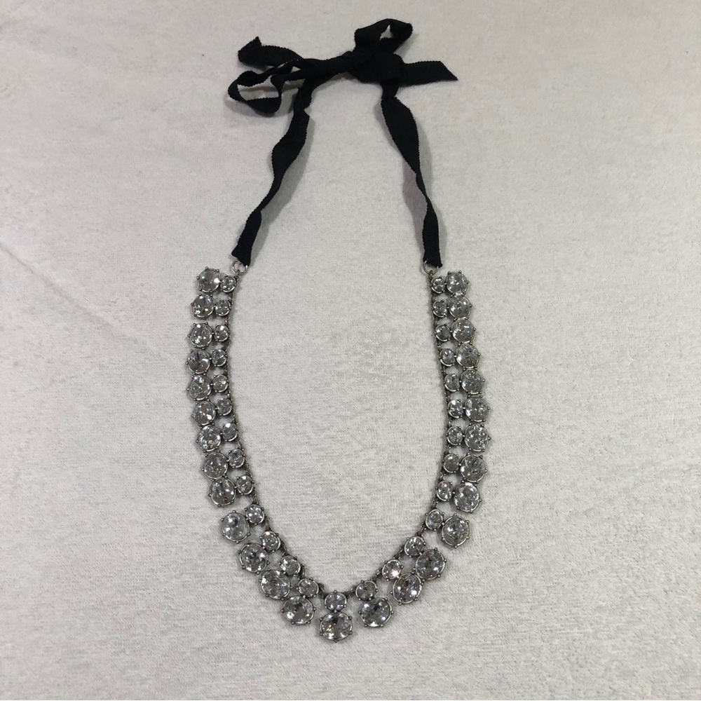 Club Monaco Sparkle Necklace, Ribbon Tie